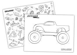 Print cars coloring pages for free and color our cars coloring! What To Do When Your Bored At Home Traxxas