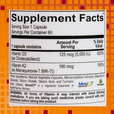 It participates in healthy bone formation at all ages. K2 D3 Prescription Lab Compounding Pharmacy