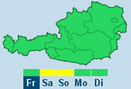 Am kommenden wochenende sollen vor allem durch den süden oberösterreichs kräftige regengüsse und gewitter. Wien Zamg