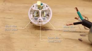 110v extension cord wiring diagram. How To Replace An Extension Cord Plug Youtube