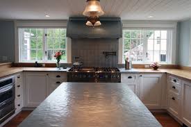 think zinc for kitchen countertops