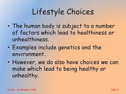 Lifestyle changes can have drastic impact on your heart health. Effects Of Lifestyle Choice Ppt Download
