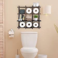 Customize with paint or stain. Smart Over The Toilet Storage Solutions 16 Chic Options