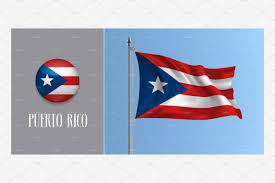 Puerto rican puerto rico flag, hd png download. Puerto Rico Waving Flags Vector Pre Designed Photoshop Graphics Creative Market