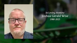 Joshua Gerald Wise Obituary