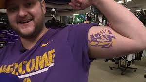Ratko mladić has been sentenced to life in prison after being found guilty of genocide by a un tribunal at the hague. Down To His Tattoo This Lsu Fan Drives 800 Miles To Shop For His Tigers Wgno