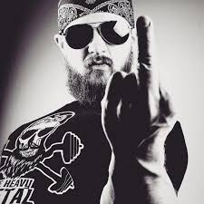 ☠️7 years ago I created Heavy Metal Muscle ☠️ 💀Originally this was just a  a T shirt idea I wanted to do. All the metal bands I liked had a logo and