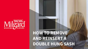 Start at the bottom and work your way up, tap the putty knife to pry the stop loose wherever there's a nail. How To Remove And Reinsert A Double Hung Window Sash Youtube