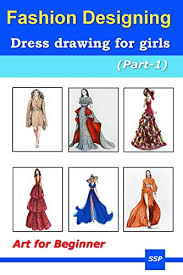 Today we will show you how to draw an adorable cartoon ballerina girl. Fashion Designing Dress Drawing For Girls Part 1 Art For Beginner English Edition Ebook P Ss Amazon De Kindle Shop