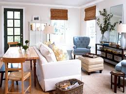 Cottage And Vine Bamboo Shades Where Do You Hang Them Living Room Dining Room Combo Small Living Dining Cottage Living Rooms