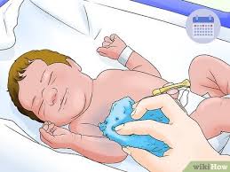 If you need to leave the bathroom, wrap. 5 Ways To Bathe A Newborn Wikihow Mom