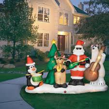 Cool Christmas Inflatable Lightshow Christmas Inflatables Outdoor Inflatable Christmas Decorations Christmas Inflatables
