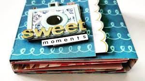 Tutorial Minialbum Sweet Moments Nel 2020 Mini Album Fai Da Te Mini Album Scrapbook Album Fai Da Te
