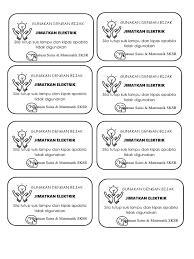 Sila pastikan kerusi dan meja sentiasa tersusun rapi. Kempen