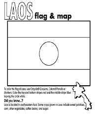 All world countries flag coloring pictures. Laos Coloring Page Crayola Com
