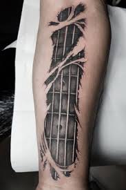 Custom Bass Guitar By Vanesa Charmani Done At Crescent Tattoo Shop Jul 27th 2019 1112145 Music Tattoo Sleeves Music Tattoo Designs Music Tattoos Men