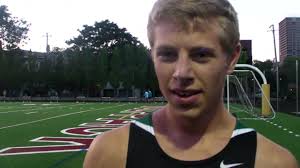 Colin DeYoung of Illiana Christian HS finishes 3rd in the Boys HS 1 Mile  Run Section 1