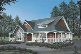 Having your own house is one of every filipino family's dream. 3 Bedroom Country Home Floor Plan With Wrap Around Porch 138 1002
