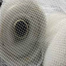 20m White Large Hole Stiff Bird Cage Netting Tulle Dress Underskirts Hats Fabric Halloween Fabric Fabric Wedding Fabric