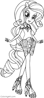 You can now print this beautiful rarity in equestria girls coloring page or color online for free. Elegant Rarity From Equestria Girls Coloring Page Coloringall