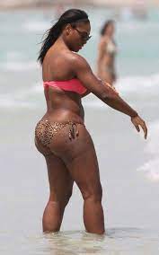 Serena Williams Body Type Two Celebrity - At the Beach