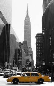 Black And White Nyc Prints Empire State And Nyc Taxi By John Wardell New York Taxi New York Black And White Black And White City