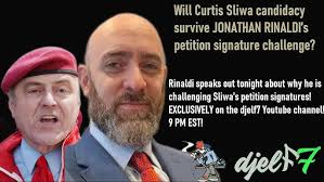 EXCLUSIVE: Jonathan Rinaldi reveals why he is challenging Curtis Sliwa's  petition signatures!