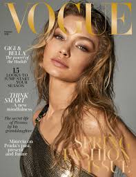 Gigi's tutorial outlined for her adoring fans her favorite products she uses to gently cleanse, moisturize. Supermodel Sisters Gigi Bella Hadid Are British Vogue S Latest Cover Stars Fashion Magazine Cover Vogue Covers Bella Gigi Hadid