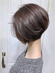 felice 手ぐしでまとまる前下がりボブスタイル l027625279 フェリーチェ felice のヘアカタログ ホットペッパービューティー 前下がりボブのヘアスタイル 前下がりボブ パーマ ヘアスタイリング