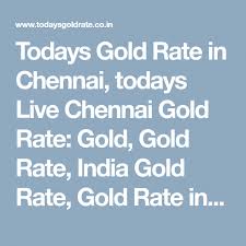 Gold Rate Today In India Live November 2019
