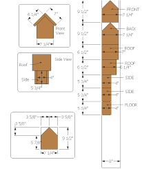 Free Printable Bird House Plans Pdf Birdhouse Measurements Build It Yourself Bird House Plans Bird Houses Bird House Kits