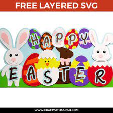 Download Giant Layered Easter Sign Svg Craft With Sarah