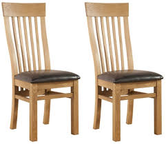 43.31h x 43.31w x 43.31d product weight. Avon Oak Curved Back Dining Chair Pair Cfs Furniture Uk