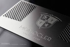The 400 micron cards (the thickest we produce) are extremely rigid and difficult to flex. Stainless Metal Business Card Monocler Luxury Cars Cardrabbit Com