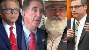 Amid turbulent race, U.S. Senate GOP candidates lay out views