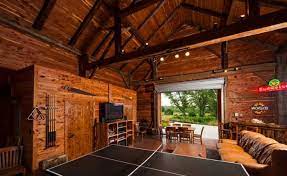 Needing to sleep in your man cave may not have crossed your mind, but when that time inevitably comes, having one sure beats sleeping on the ground with only a foam mattress between you and the hardwood floor. Garage Man Cave Ideas Inspiration Salter Spiral Stair