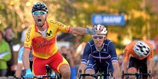 « j'ai mal aux jambes. Cyclisme Valverde Champion Du Monde Devant Bardet