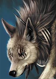 Tribe Wolf Hayvanlar Kurt Ruhu Cizim