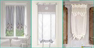 Bordura cuoricini red a metraggio della collezione mele…. 30 Stupende Tende Shabby Chic In Vendita Online Mondodesign It