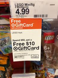 Maybe you would like to learn more about one of these? Target Us Buy 50 Of Lego Get 10 Gift Card Legodeal