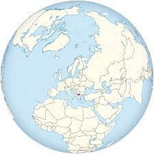 North macedonia occupies one third of the ancient kingdom of macedonia, the remainder can be found to the south, in greece. File North Macedonia On The Globe Europe Centered Svg Wikibooks Open Books For An Open World