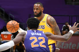 Chris paul's hard foul on lebron james led to a scuffle among their teammates. Nba Playoffs Schedule Lakers Advance To Play Suns In First Round Silver Screen And Roll