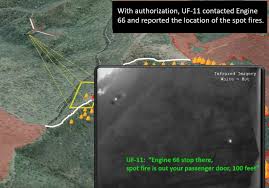 When you can not make out the outline of a flying thing, the lighting it includes will help you figure out whether it is a. Night Flying Drone Detects Spot Fire Unknown To Firefighters Fire Aviation