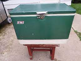 vintage green coleman steel belted cooler vintage green coleman cooler