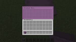 They keep their items when broken, which can be retrieved when placed again. Shulker Box Guis Resource Packs Minecraft Curseforge