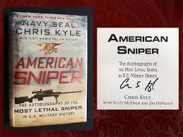The sniper data books are printed on tan rite in rain all weather paper, in a compact paper size of 4 5/8 x 7. American Sniper Signed And Psa Verified By Kyle Chris Mcewen Scott Defelice Jim 2012