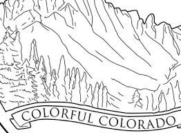 Research the state flag colors and information then answer the worksheet questions provided. Mr Nussbaum Colorado Flag Outline