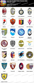 Logo Quiz Football Clubs Answers Italy Logo Quiz Football Club Logos