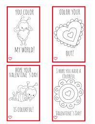 This valentine's day card template will allow your child decorate and color the card any way he or she. Printable Valentine Cards For Kids Perfect For Kids To Make For Their Friends