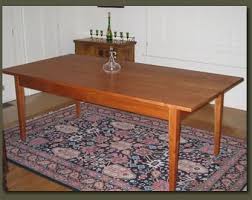 custom made dining table cherry wood